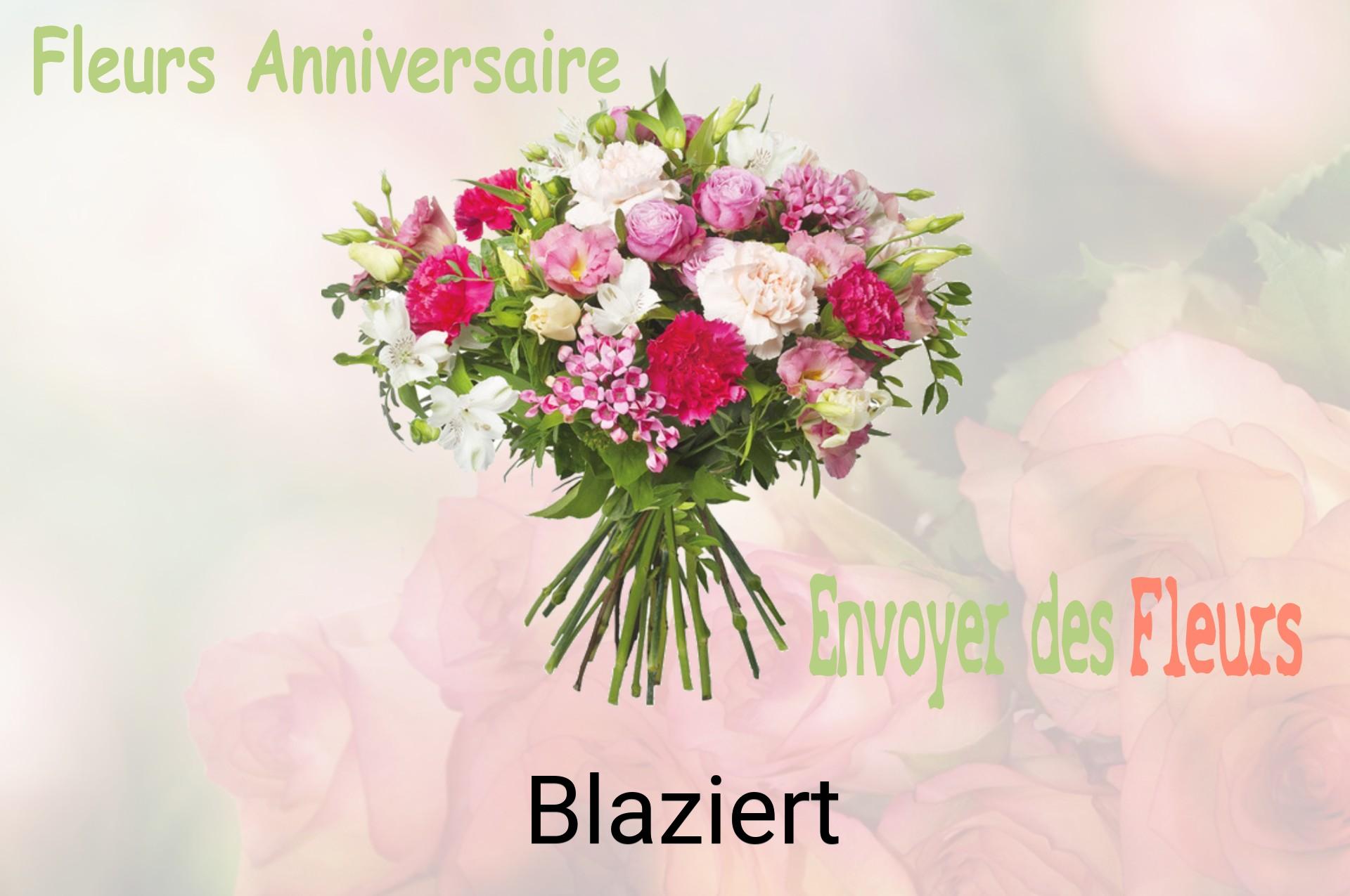 Bouquet de fleurs d’anniversaire livré à Blaziert