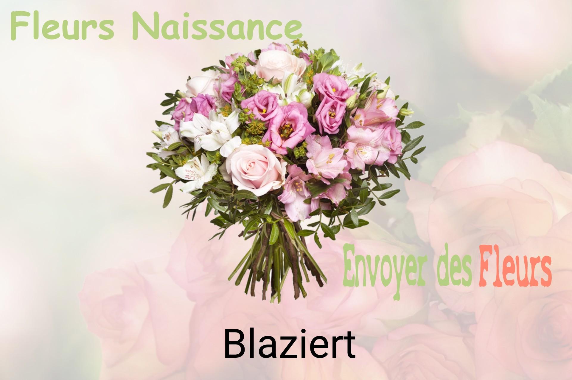 Bouquet de fleurs de naissance livré à Blaziert